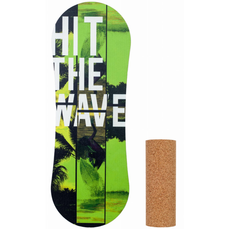 Trickboard L Hit the wave z korkowym wałkiem