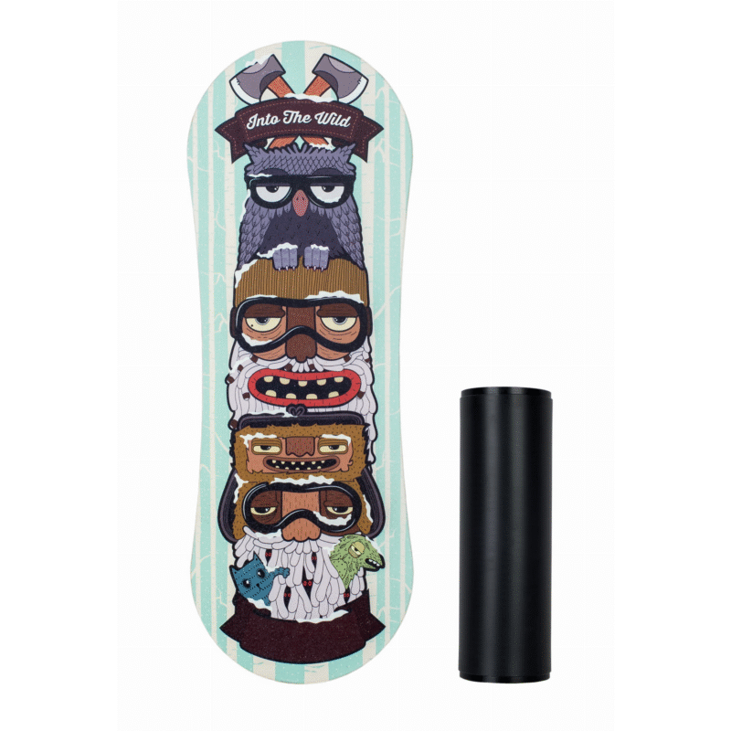 Trickboard L Into the wild z czarnym wałkiem