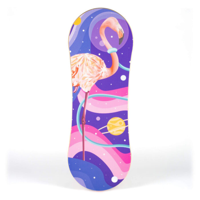 Trickboard L Flaming z czarnym wałkiem